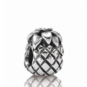 Pandora sterling silver pineapple bead - retired